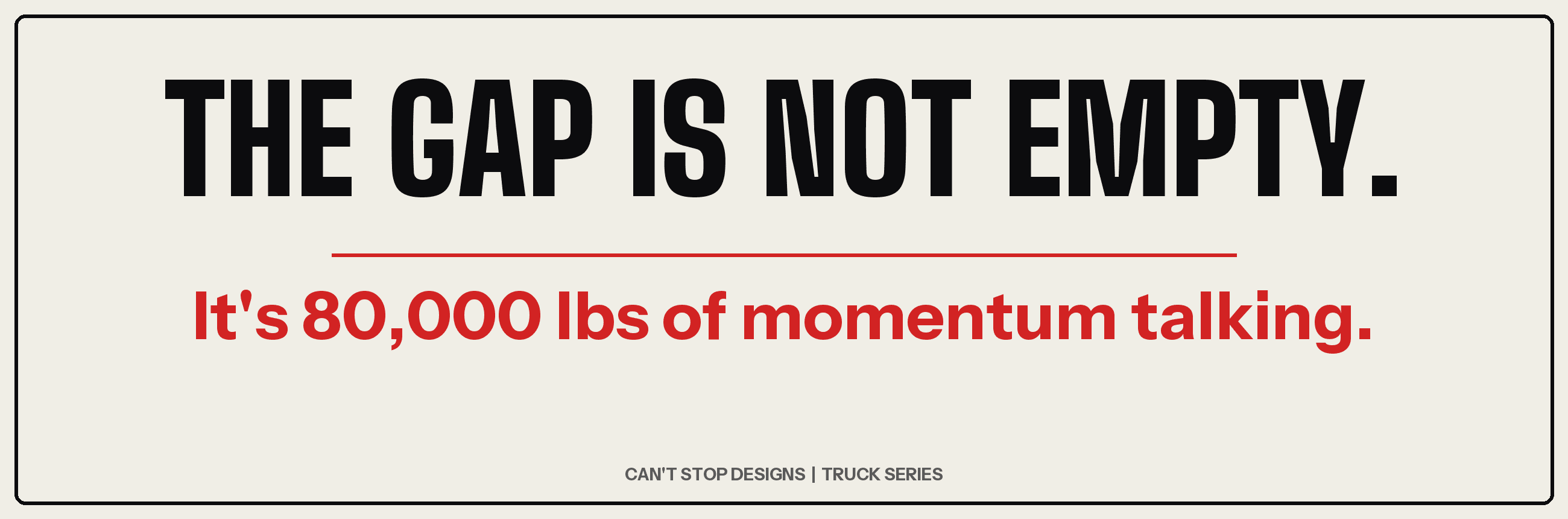 The Gap Is Not Empty