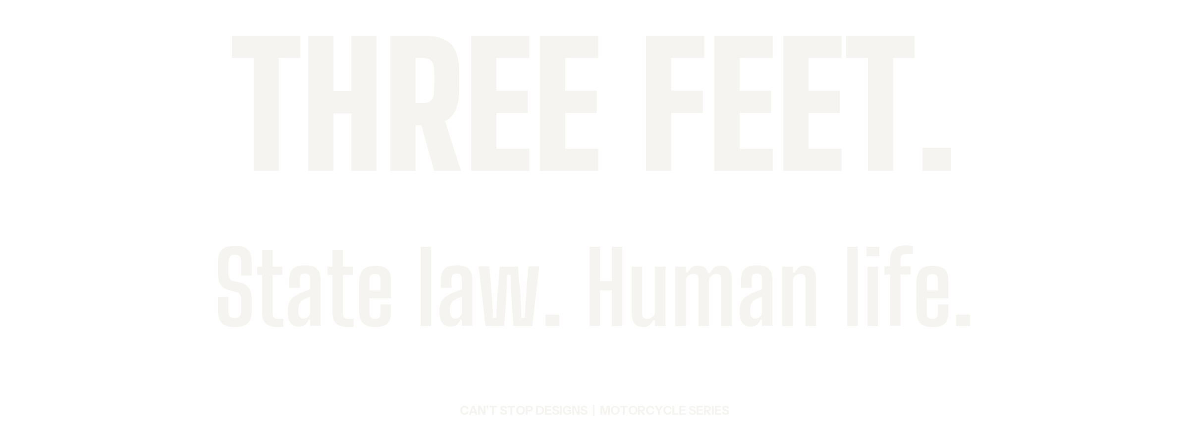 Three Feet — State Law
