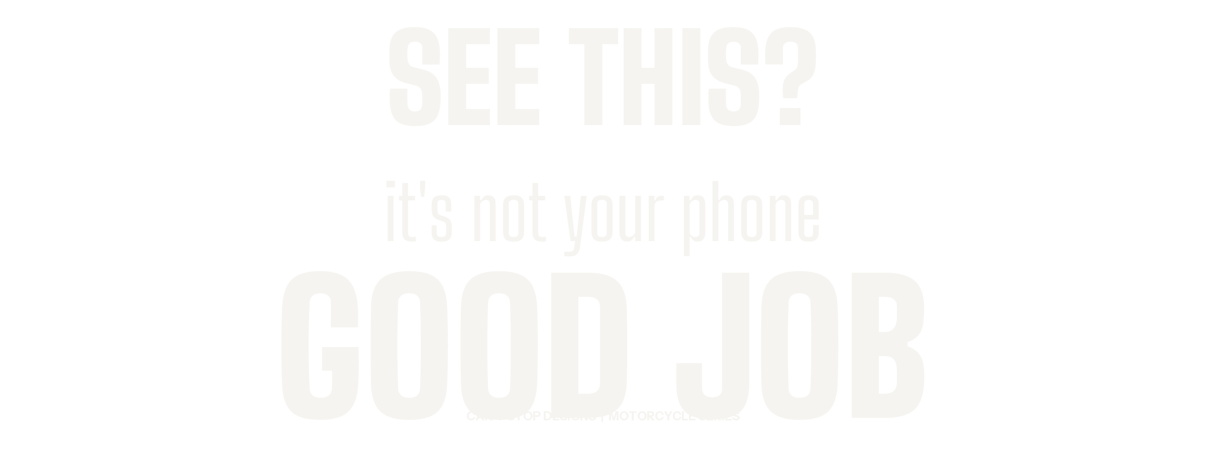 SEE THIS? It's Not Your Phone